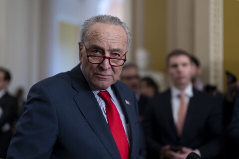 Biden and congressional leaders announce a deal on government funding as a partial shutdown looms